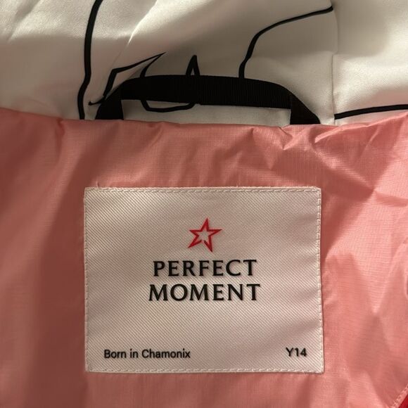 Perfect Moment Kids Super Mojo Pink Puffer Jacket with Hood. Size 14. - Picture 8 of 8